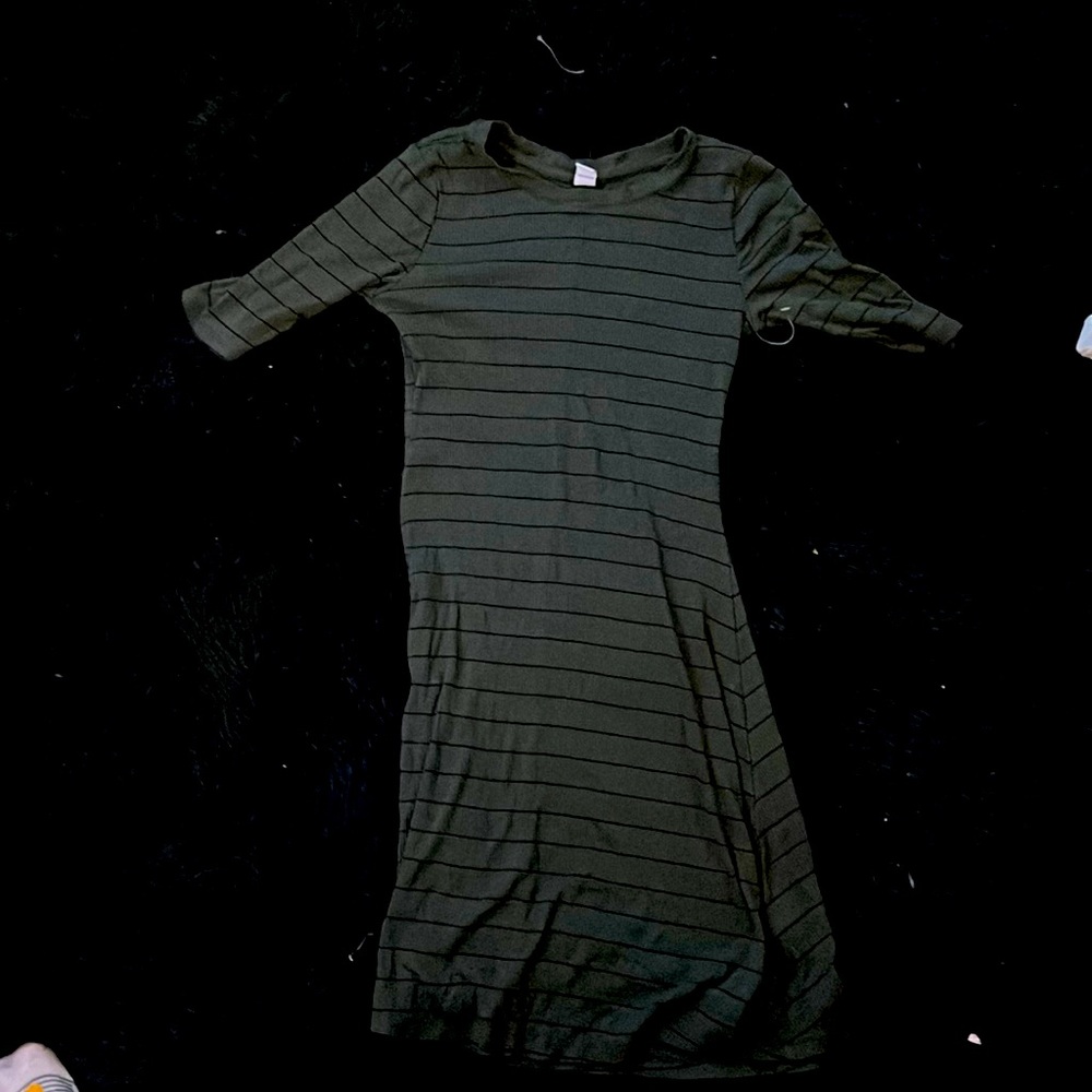 Long dress short sleeve